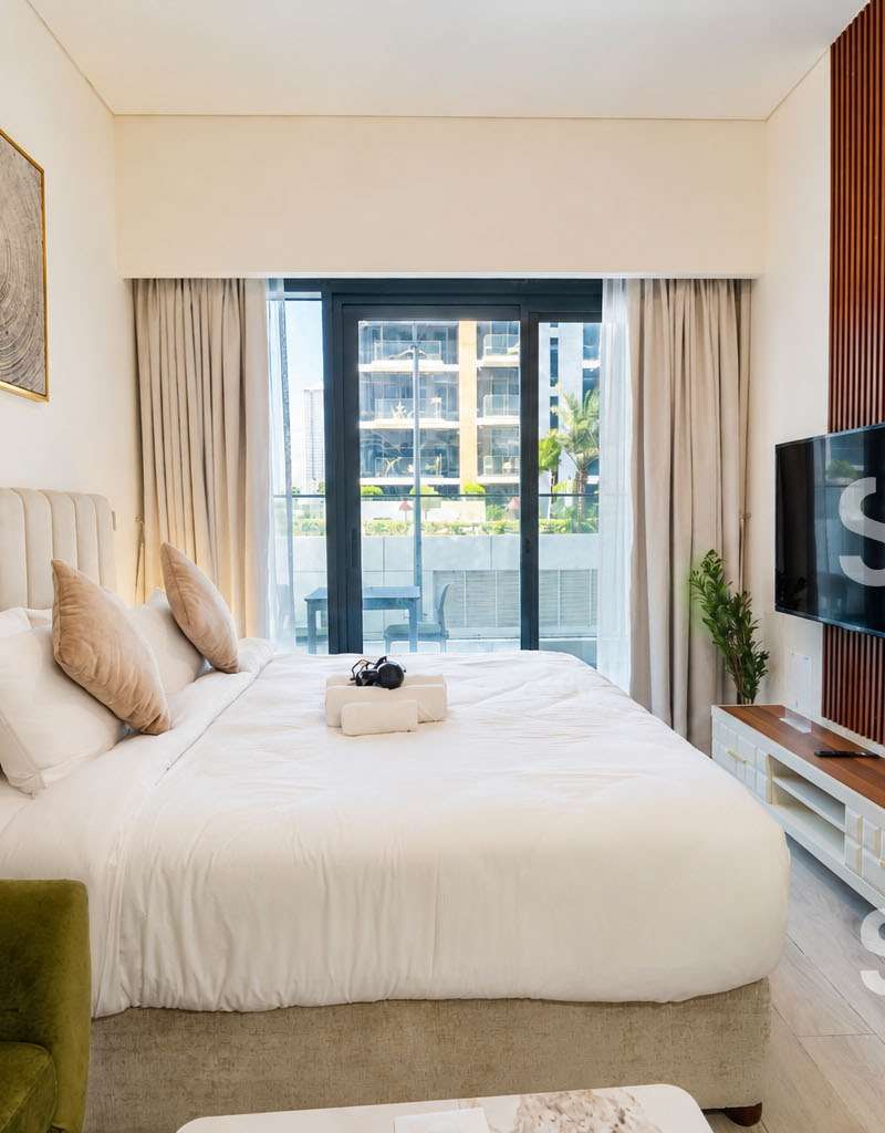 Cozy Studio with Balcony, Meydan One, Azizi Riviera 26 Meydan One
