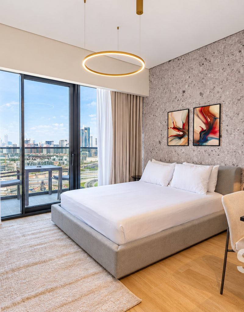 Modern Studio Retreat, JVT, Dubai