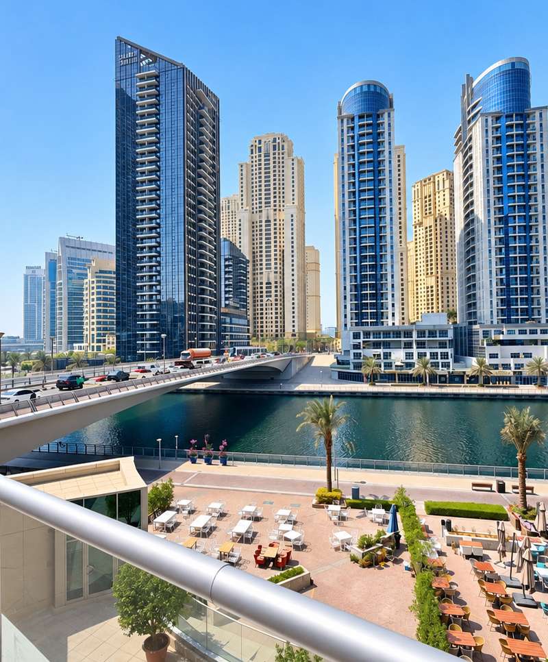 Damac 2BR with Balcony, Dubai Marina, Dubai