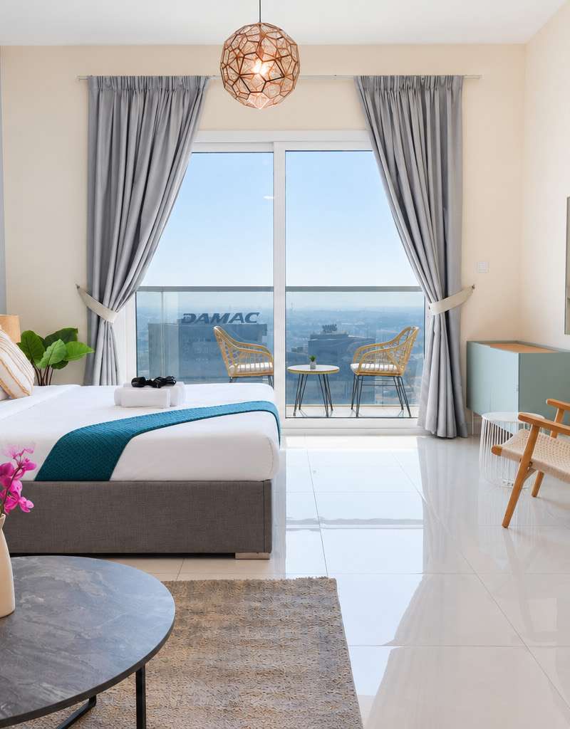 Modern Retreat Studio AG Tower, Dubai